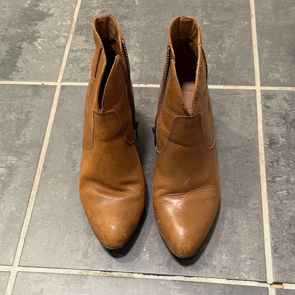 Frye Brown Ankle Boots 6.5